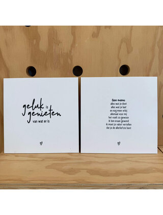 Magazijn sale - Set van 2 forex tegels - SET12