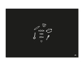 Inductiebeschermer voor inductieplaat – met tekst 'Kook van jou' – bescherming & decoratie