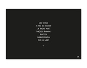 Inductiebeschermer voor inductieplaat – zwart met tekst 'Het leven is net als koken...'  – bescherming & decoratie