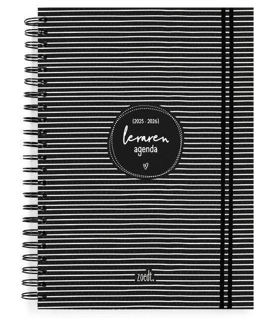 A4 Lerarenagenda 2025-2026 – stijlvolle en praktische docentenagenda - LICHT BESCHADIGD