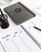 A4 Lerarenagenda 2025-2026 – stijlvolle en praktische docentenagenda - LICHT BESCHADIGD