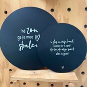 Magazijn sale - Set van 2 muurcirkels (buiten) 40 en 30cm SET9