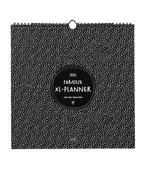 Familieplanner 2026 - extra grote planner voor gezinnen - 6 tot 8 personen Familieplanner 2026 - extra grote planner voor gezinnen - 6 tot 8 personen