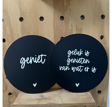 Magazijn sale -Set van 2 muurcirkels buiten (30 cm) SET10