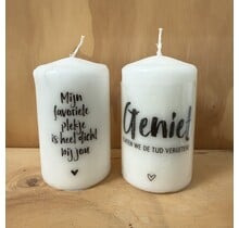 Magazijn sale - Set 2 kaarsen