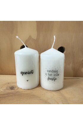 Magazijn sale - Set 2 kaarsjes