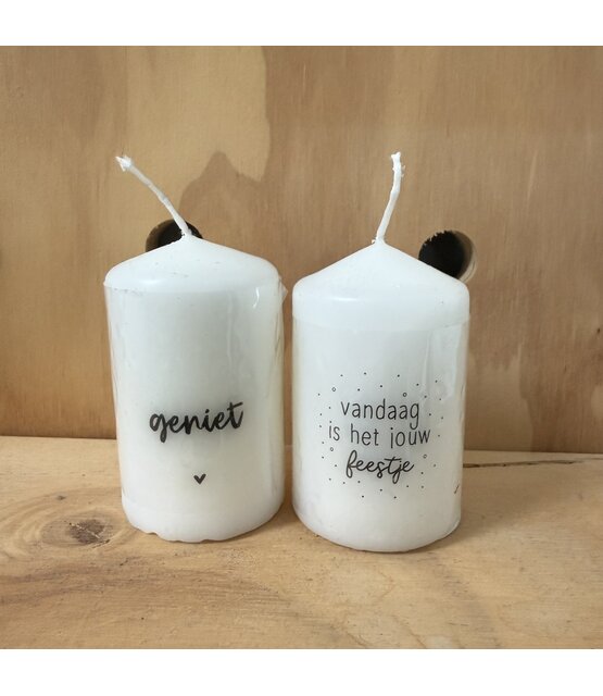 Magazijn sale - Set 2 kaarsjes
