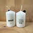 Magazijn sale - Set 2 kaarsjes
