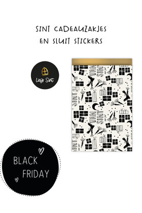 PRE-BLACK FRIDAY - Sinterklaas cadeauzakjes en stickers