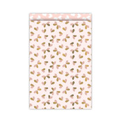 Cadeauzakjes set van 5  - roze tinten met hartjes