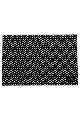 Deurmat zwart 40x60 cm – met lijntjes | Zoedt
