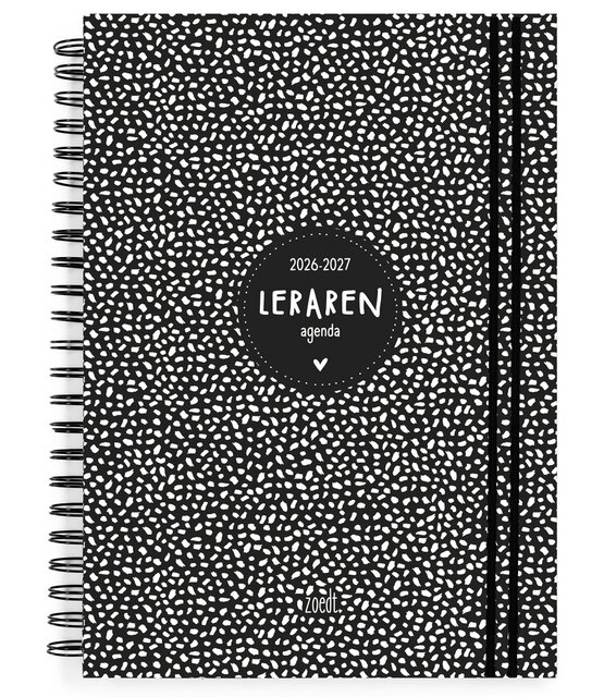 PRE-ORDER A4 Lerarenagenda 2026-2027 – praktische docentenagenda met ringband en weekoverzicht