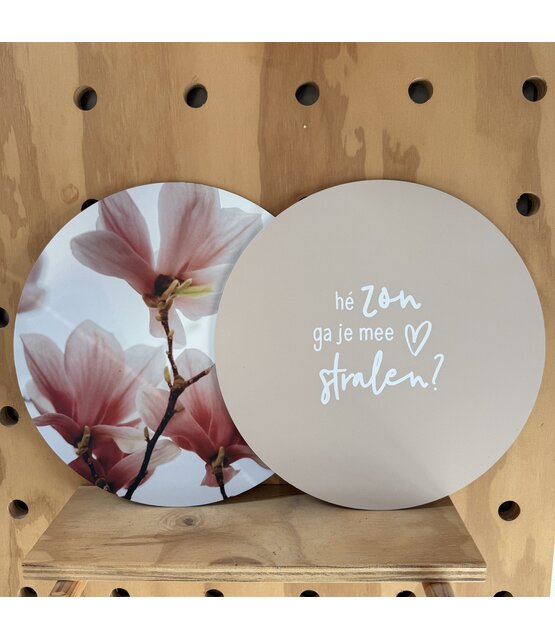 Magazijn sale - Set van 2 muurcirkels buiten (30cm)  SET18