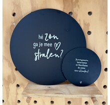 Magazijn sale - Set van 2 muurcirkels (buiten) 40 en 20 cm SET16