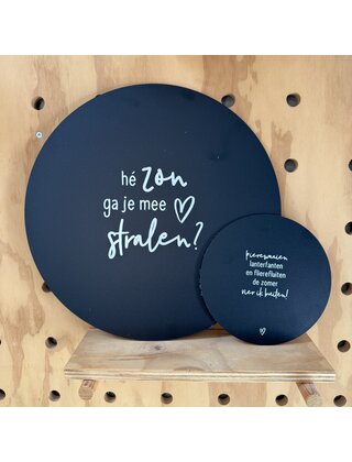 Magazijn sale - Set van 2 muurcirkels (buiten) 40 en 20 cm SET16