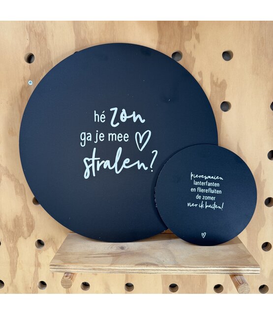 Magazijn sale - Set van 2 muurcirkels (buiten) 40 en 20 cm SET16