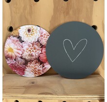 Magazijn sale - Set van 2 muurcirkels (binnen) 20 cm SET15