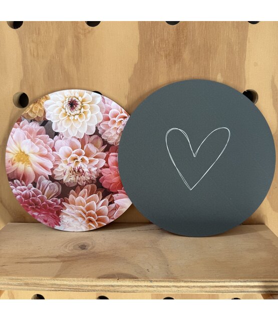 Magazijn sale - Set van 2 muurcirkels (binnen) 20 cm SET15