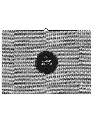 Trendy Maandkalender 2027 A3 – stijlvolle zwart-wit kalender van Zoedt
