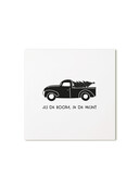 Grappig kerst cadeaukaartje ‘Jij de boom, ik de wijn?’