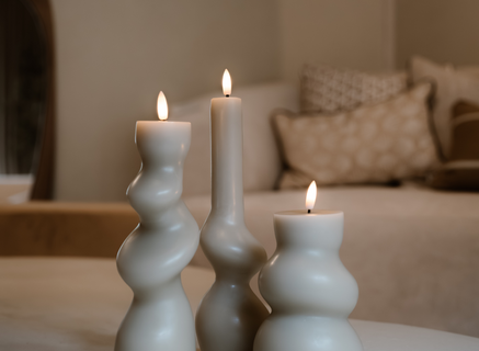LED kaarsen & alabaster combineren | Tips & inspiratie | Zoedt