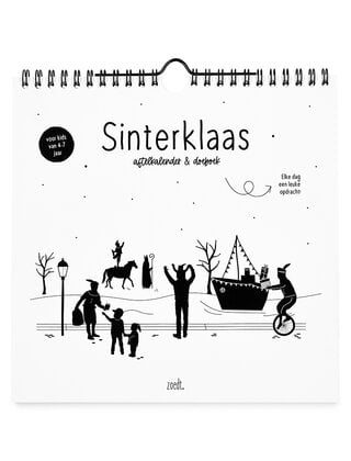 Sinterklaas aftelkalender & doeboek voor kinderen