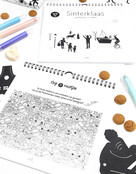 PRE-ORDER Sinterklaas aftelkalender & doeboek – aftellen tot pakjesavond voor kinderen 4-7 jaar