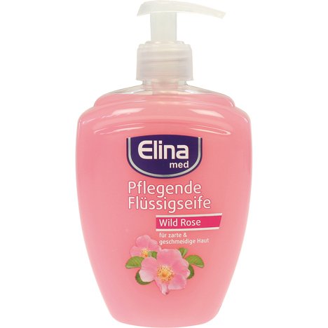 Elina Wild Rose Vloeibare Zeeppomp 500 Ml elina kopen in de aanbieding