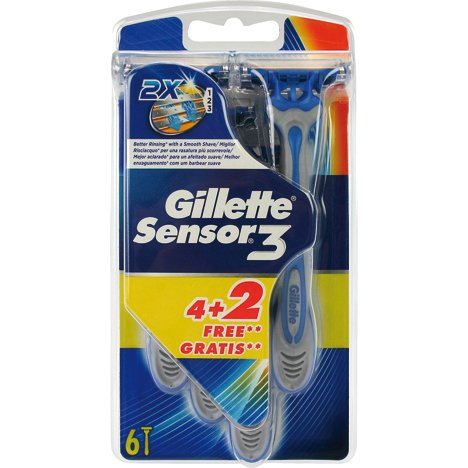 Gillette Wegwerpmesjes Sensor 42 gillette kopen in de aanbieding Gillette Wegwerpmesjes Sensor 42 gillette kopen in de aanbieding