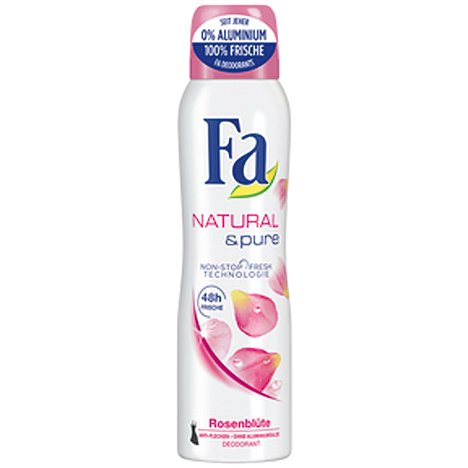 Fa Deospray 150 Ml Natural Pure Bloeiende Rozen fa kopen in de aanbieding Fa Deospray 150 Ml Natural Pure Bloeiende Rozen fa kopen in de aanbieding
