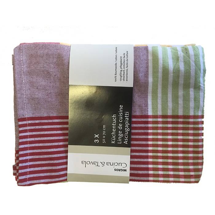 Neckermann Theedoek Ruit 3 Stuks neckermann kopen in de aanbieding