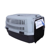 MPets Katten onderweg Transportbox Large grijs