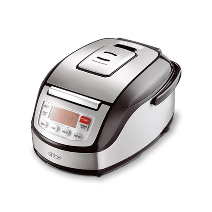 Sinbo Multicooker 5 Liter 860W Grijs sinbo kopen in de aanbieding