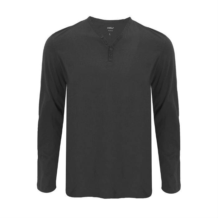 Celio Longsleeve Grijs celio kopen in de aanbieding