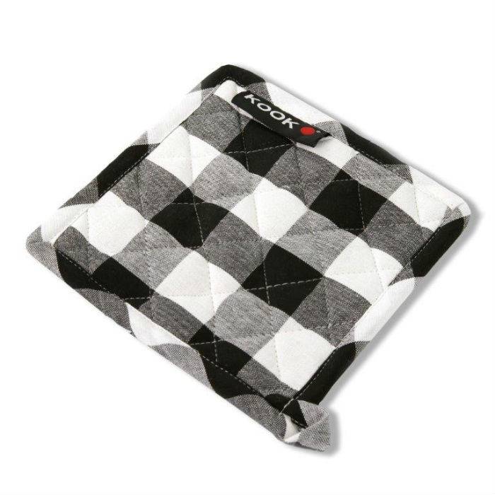 Kook Pannenlap Ruit Zwartwit kook kopen in de aanbieding Kook Pannenlap Ruit Zwartwit kook kopen in de aanbieding