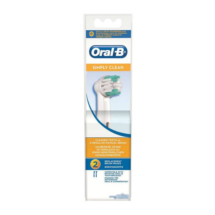 Oral B Opzetborstels Simply Clean 2 Stuks oral b kopen in de aanbieding Oral B Opzetborstels Simply Clean 2 Stuks oral b kopen in de aanbieding