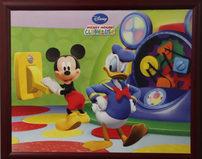 Disney Micky Mouse Poster Met Lijst 555X46 disney micky mouse kopen in de aanbieding