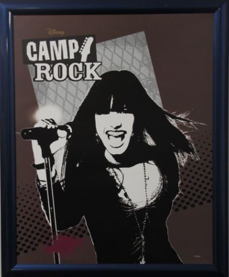 Disney Camp Rock Poster Met Lijst 46X555 disney camp rock kopen in de aanbieding