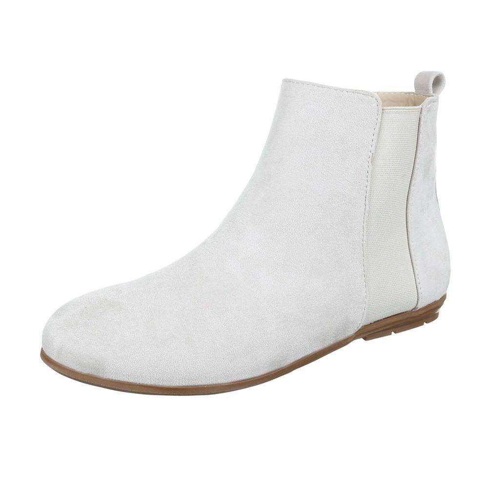 Neckermann Dames Enkellaarzen Grijs neckermann kopen in de aanbieding