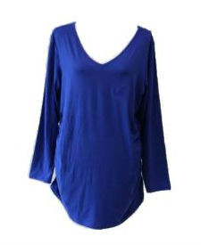 Old Navy T Shirt V Hals Lange Mouw old navy kopen in de aanbieding