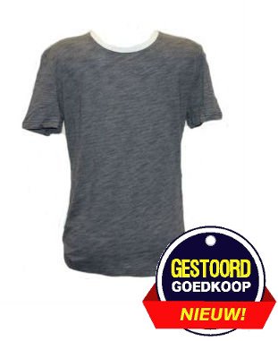 Celio T Shirt Grijswit celio kopen in de aanbieding