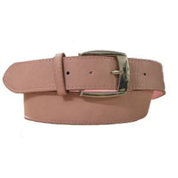 Ceinture vieux rose avec boucle carrée