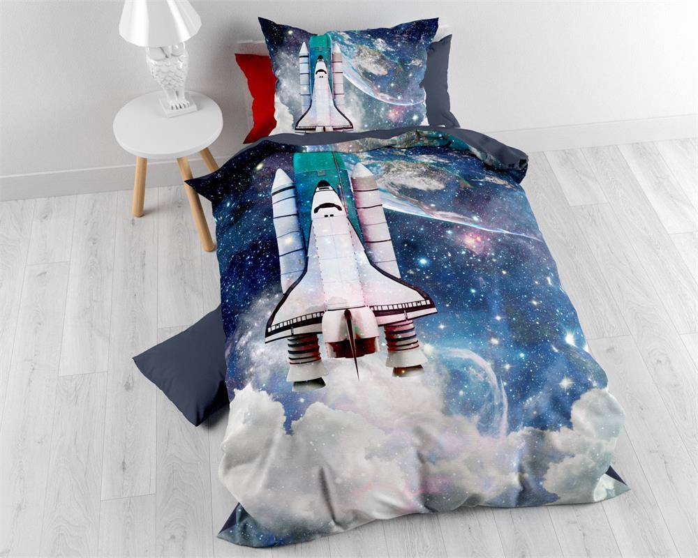 Sleeptime Dekbedovertrek Astronaut Blauw sleeptime kopen in de aanbieding Sleeptime Dekbedovertrek Astronaut Blauw sleeptime kopen in de aanbieding