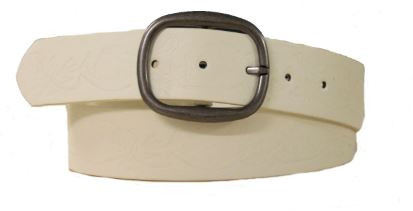 Young Spirit Riem Wit Met Ovale Gesp young spirit kopen in de aanbieding