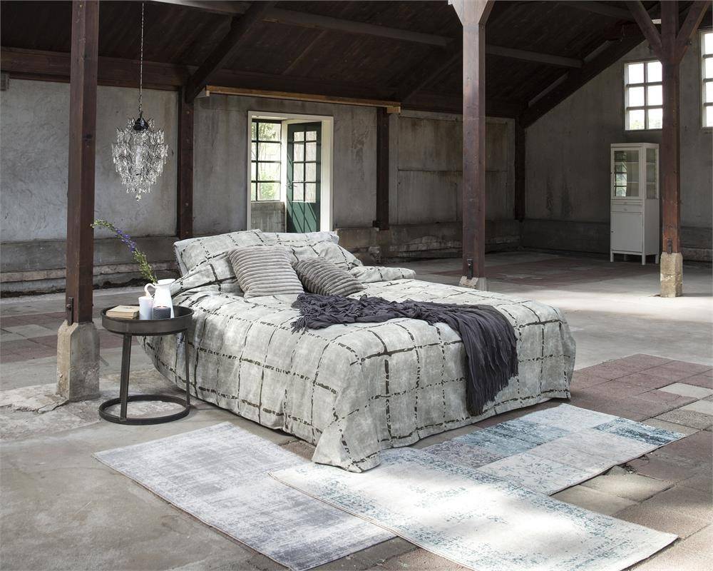 Primaviera Deluxe Dekbedovertrek Bill Grijs primaviera deluxe kopen in de aanbieding