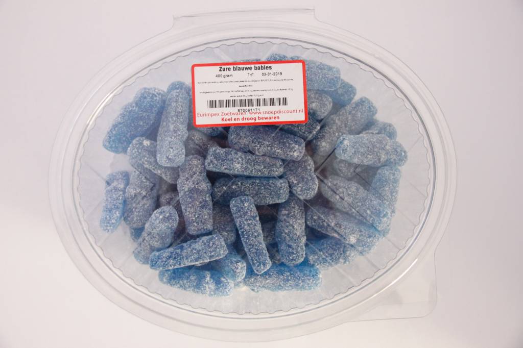Neckermann Zure Blauwe Babies 400 Gram neckermann kopen in de aanbieding