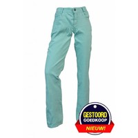 Damenhose Regular Fit mit Stretch in Hellgrün