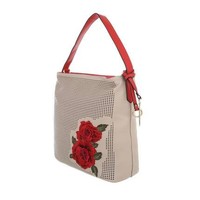 Damen Schultertasche-apricot