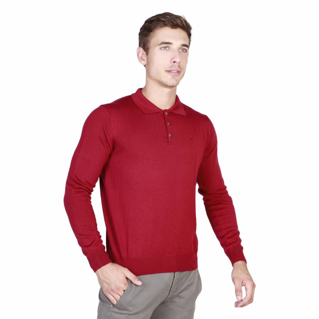 Trussardi Heren Polo Shirt Lange Mouw trussardi kopen in de aanbieding