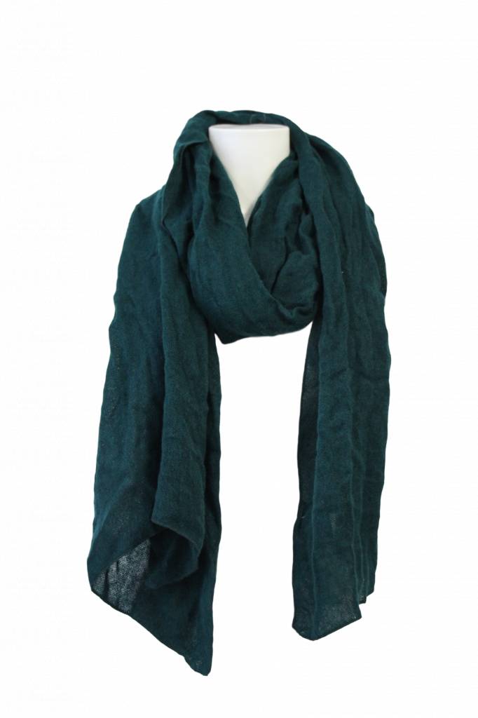 Romano Dames Sjaal Groen Geweven romano kopen in de aanbieding